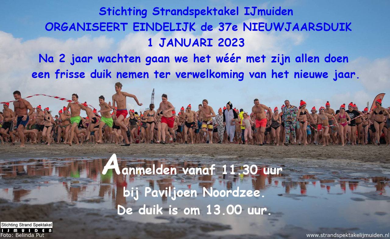 Eindelijk Weer Nieuwjaarsduik In Ijmuiden Jutter Hofgeest 3255